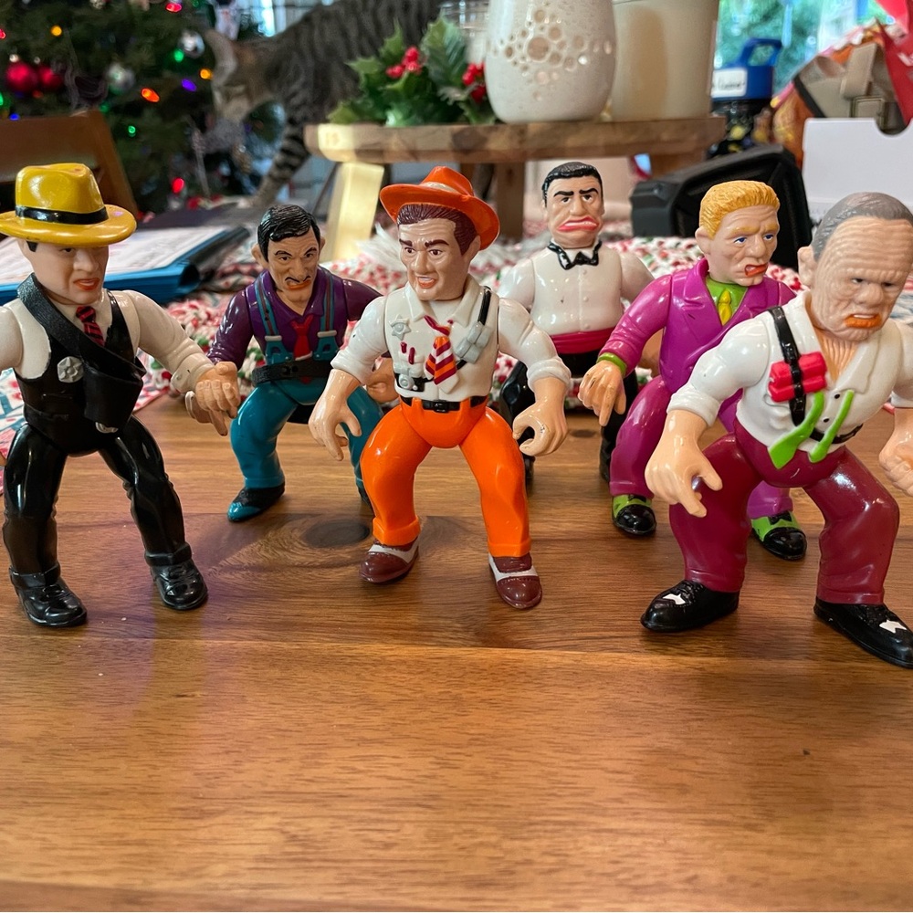 1990 vintage Dick Tracy action figures